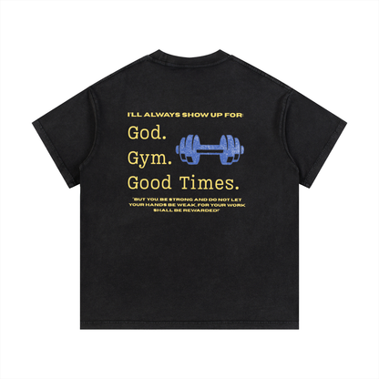 Vintage Wash Cotton T-Shirt